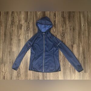 Women’s Cutter & Buck Bank of America Blue Full Zip Fleece Jacket - Size Large